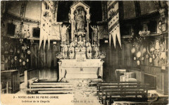 Notre-Dame de Prime-Combe - Intérieur de la Chapelle -
													30 Gard
												