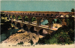 Le Pont du Gard à Vers-Pont-du-Gard