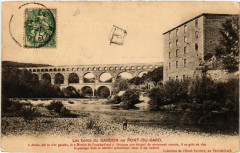 Les bords du Gardon au Pont-du-Gard