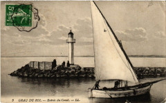 Grau-du-Roi - Entrée du Canal -
													30 Gard
												