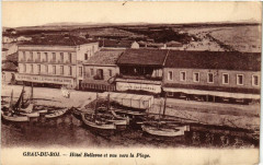 Grau-du-Roi - Hotel Bellevue et vue vers la Plage