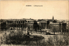 Nimes - L'Esplanade à Nîmes