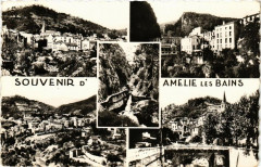 Souvenir d'Amelie-les-Bains -
													66 Pyrénées Orientales
												