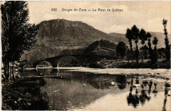 Quezac - Le Pont de Quezac - Gorges du Tarn -
													48 Lozère
												