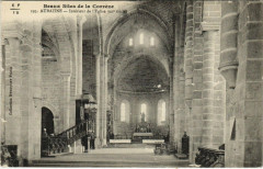 Aubazine intérieur de l'Eglise -
													19 Corrèze
												