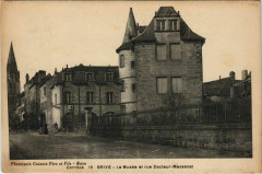 Brive Le Musee et rue Docteur-Massenat France