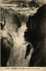 La Grande Cascade au Clair de Lune -
													19 Corrèze
												