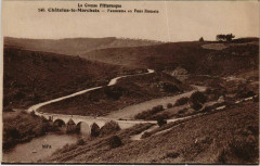 Chatelus le Marcheix Panorama au Pont Romain France -
													23 Creuse
												
