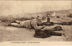 La Courtine Le fusil mitrailleur France à La Courtine