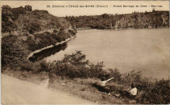 Evaux les Bains Grand Barrage du Cher, Son Lac France -
													23 Creuse
												