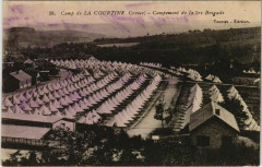 La Courtine Campement de la 1re Brigade France à La Courtine