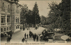 Evaux les Bains Avenue de l'Etablissement Thermal France