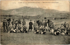Militaire Camp de La Courtine - Manoeuvres de mitrailleuses à La Courtine