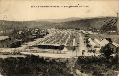 Militaire La Courtine - Vue générale du Camp à La Courtine