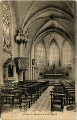 Intérieur du Sanctuaire d'Arliquet -
													87 Haute Vienne
												