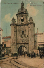 La Rochelle-La Tour de la Grosse Horloge à La Rochelle