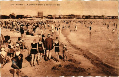 Royan - La Grande Conche a l'heure du Bain à Royan