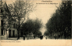 Chatelaillon - Le boulevard de la République