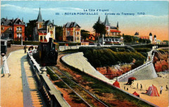 Royan - Royan-Pontaillac - Arrivée du Tramway à Royan
