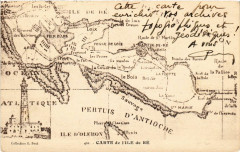 Ile-de-Re - Carte de l'Ile-de-Re