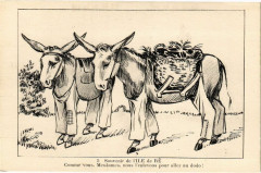 Souvenir de l'Ile-de-Re - Comme vous Mesdames nous l'enlevons....
