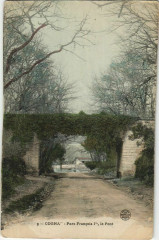 Cognac- Parc Francois 1er,le Pont France à Cognac