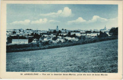 Angouleme- vue sur le Quartier Saint-Martin France à Angoulême