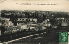Angouleme- vue panoramique France à Angoulême