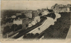 Angouleme- vue prise du Rempart Desaix France à Angoulême