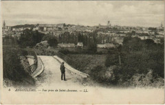 Angouleme- vue prise de Saint-Ausonne France à Angoulême
