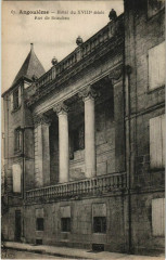 Angouleme- Hotel du XVIIIe siecle,Rue de Beaulieu France à Angoulême