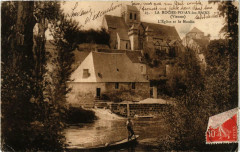 La Roche-Posay-les-Bains Eglise et le Moulin à La Roche-Posay