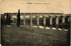 La Chreche - Le Viaduc avec les grandes eaux