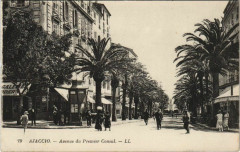 Ajaccio Avenue du Premier Consul Corsica à Ajaccio