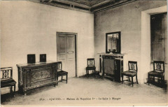 Ajaccio Maison de Napoleon 1er ,Salle a Manger Corsica à Ajaccio