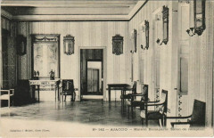 Ajaccio Maison Bonaparte ,Salon de reception Corsica à Ajaccio