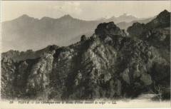 Les Calanques avec le Monte d'Orto Corsica - Corse à Orto