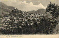 Corte vue generale Corsica à Corte