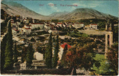 Corte vue d'ensemble Corsica à Corte