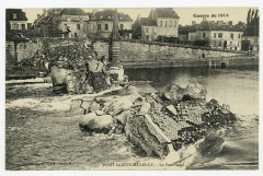 Pont-Sainte-Maxence. Le Pont sauté, Guerre de 1914 P-Fg-Cp-00701