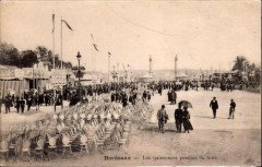 Bordeaux - Place des Quinconces pendant la Foire à Bordeaux