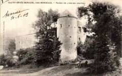 Saint-Brice (Gironde) - ruines ancien château