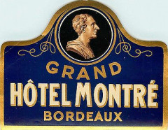 Bordeaux - Hôtel Montré - rue Montesquiou 1 à Bordeaux