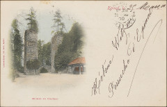 Ruines du Château Cp 1708 PsurR