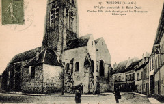 Wissous - L'Eglise paroissiale de Saint-Denis -
													91 Essonne
												