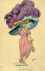 Xavier Sager La mode de 1909