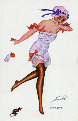 Xavier Sager Woman and mouse