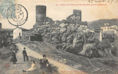 Ruines Du Chateau De Rochetaillee Pres De Saint-Etienne à Roche