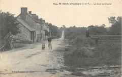 Saint Aubin D'Aubigne La Route De Chasne