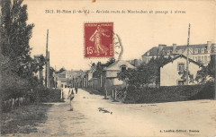 Saint Meen Arrivee Route De Montauban Et Passage A Niveau